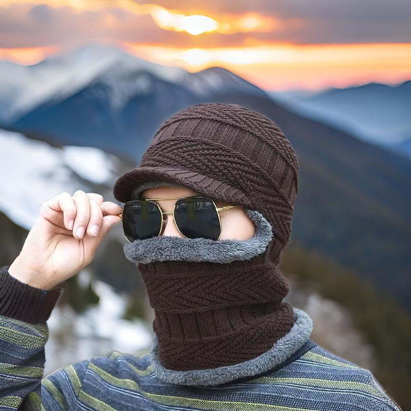 Cagoule_homme_Balaclava_Visiere_marron