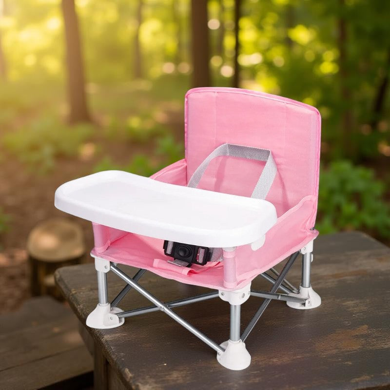 Chaise_pliante_camping_Baby_rose