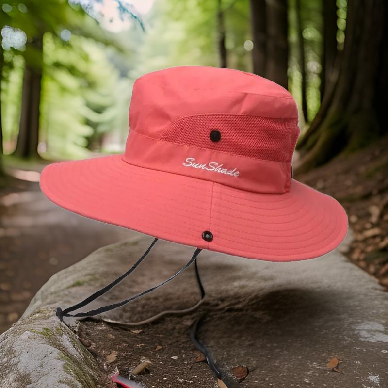 Chapeau_pour_randonnee_Femme_corail