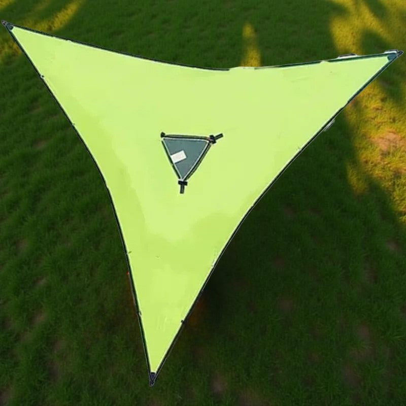Hamac_suspendu_Triangulaire_vert