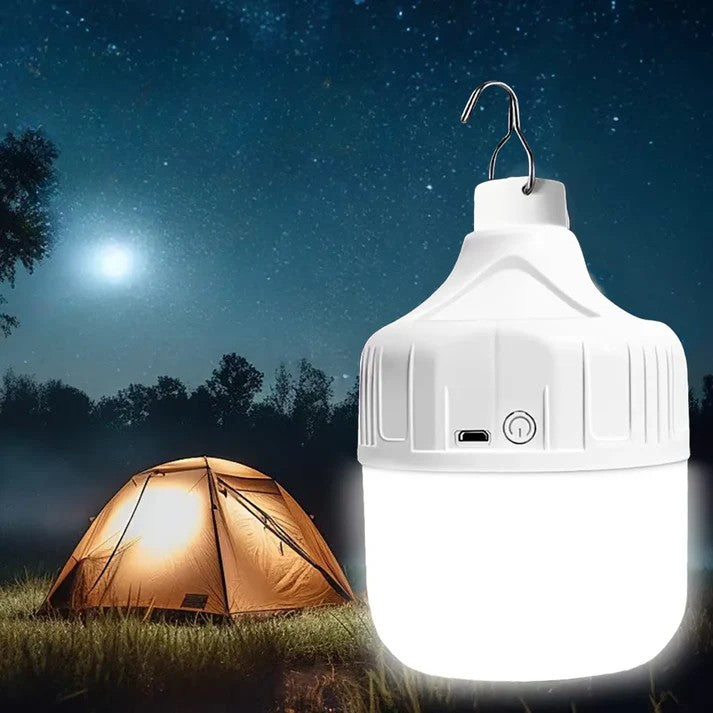 Lampe de tente solaire portable ultra-lumineuse à LED, étanche IP65, 60