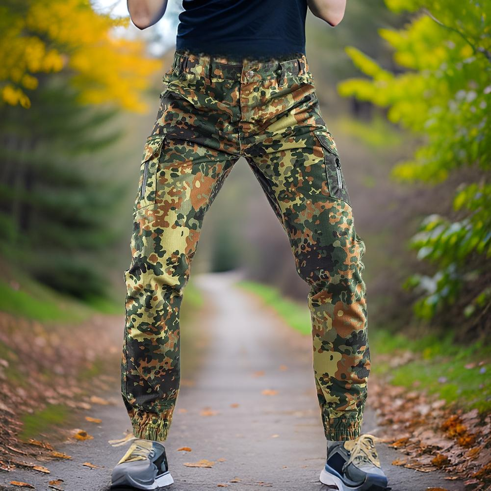 Pantalon_Cargo_Homme_Camouflage_militaire
