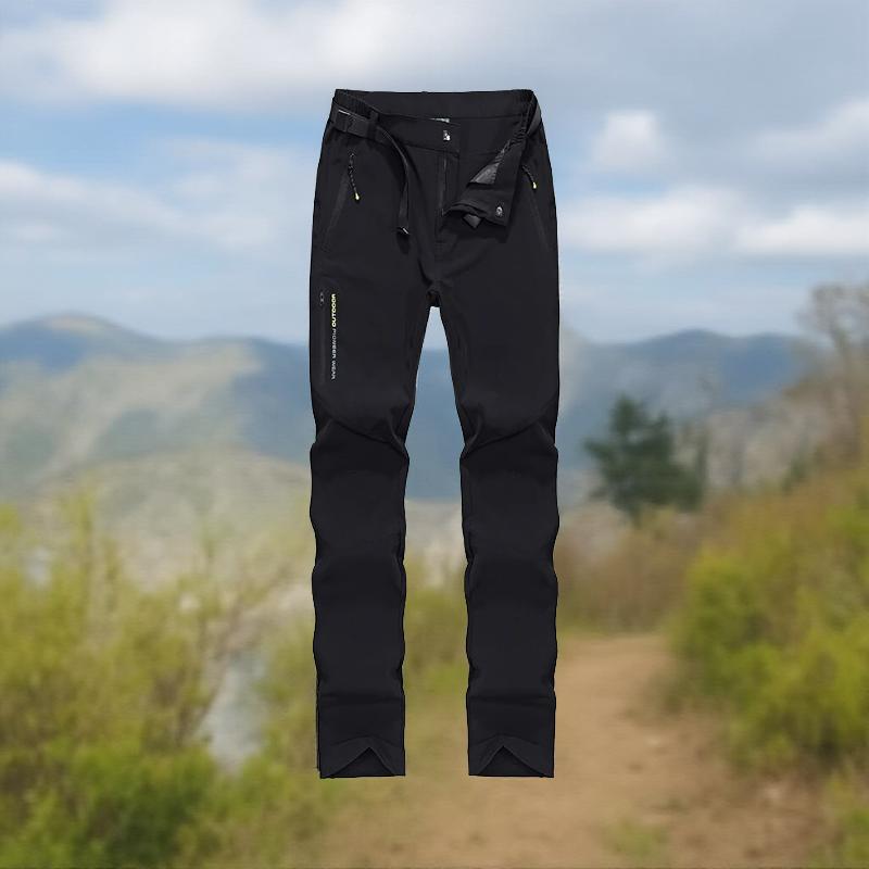 Pantalon_cargo_femme_Impermeable_noir