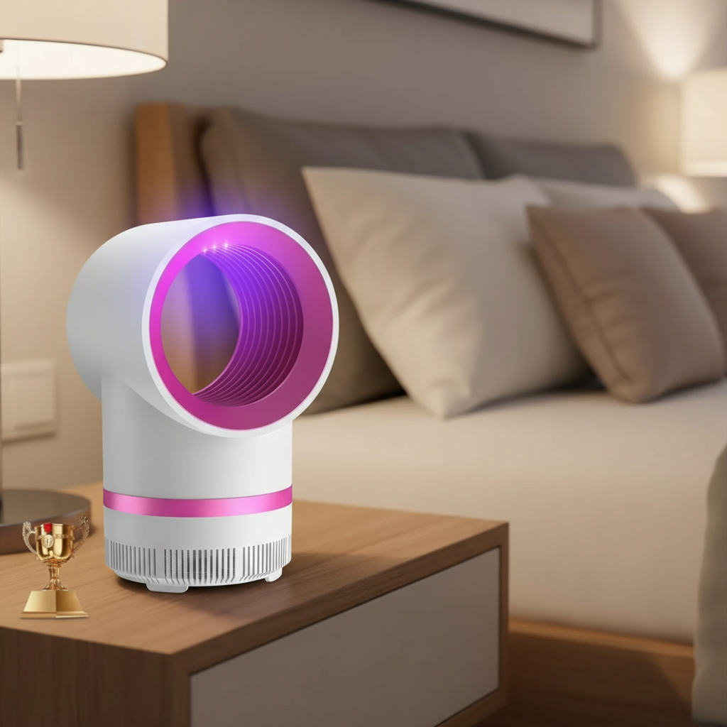 lampe_anti_moustique_blanche_portable