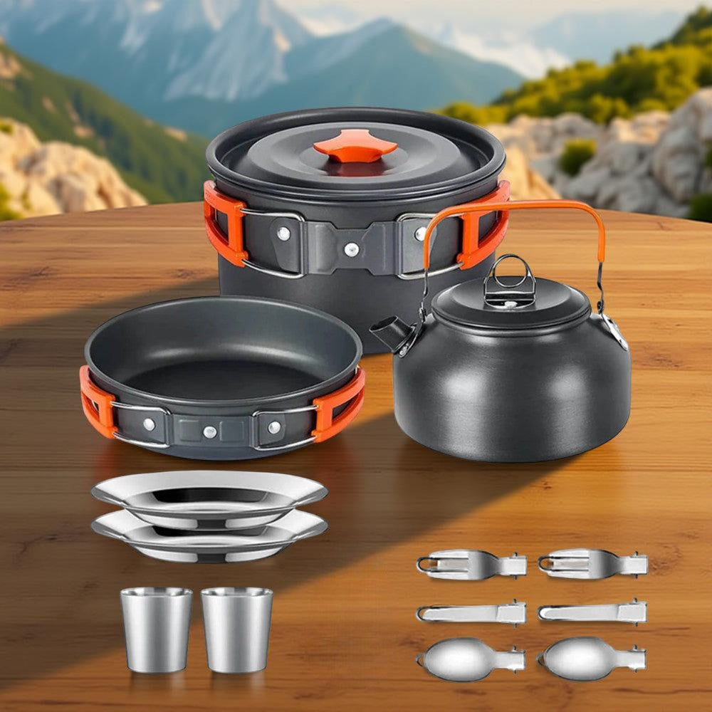 Batterie_de_cuisine_Camping_orange_option_vaisselle_pour_deux_personnes