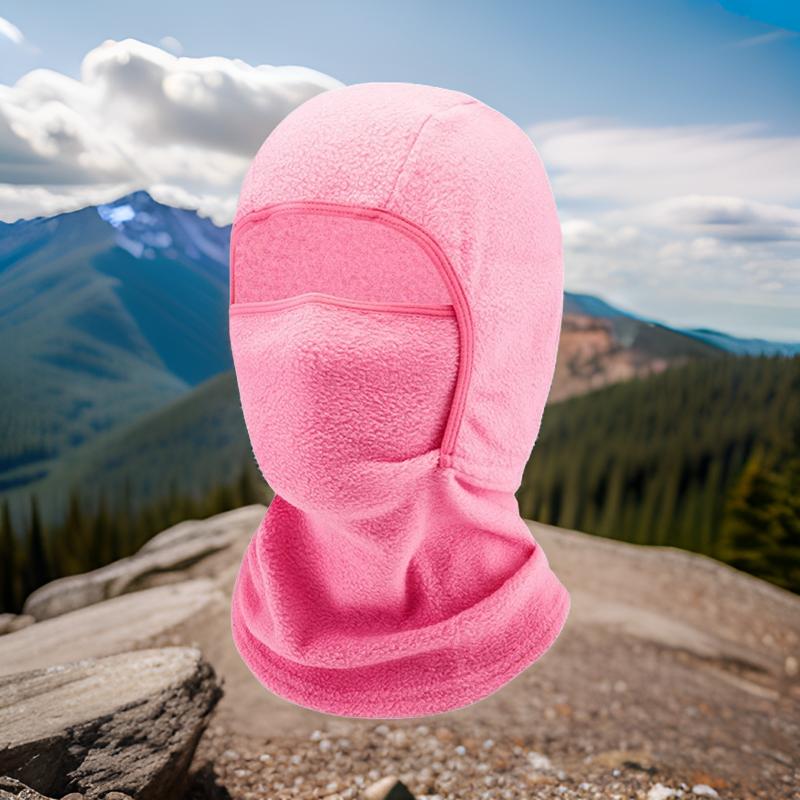 Cagoule-enfant-balaclava-rose