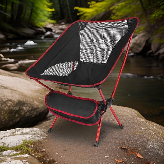 Chaise_de_camping_Outdoor_rouge