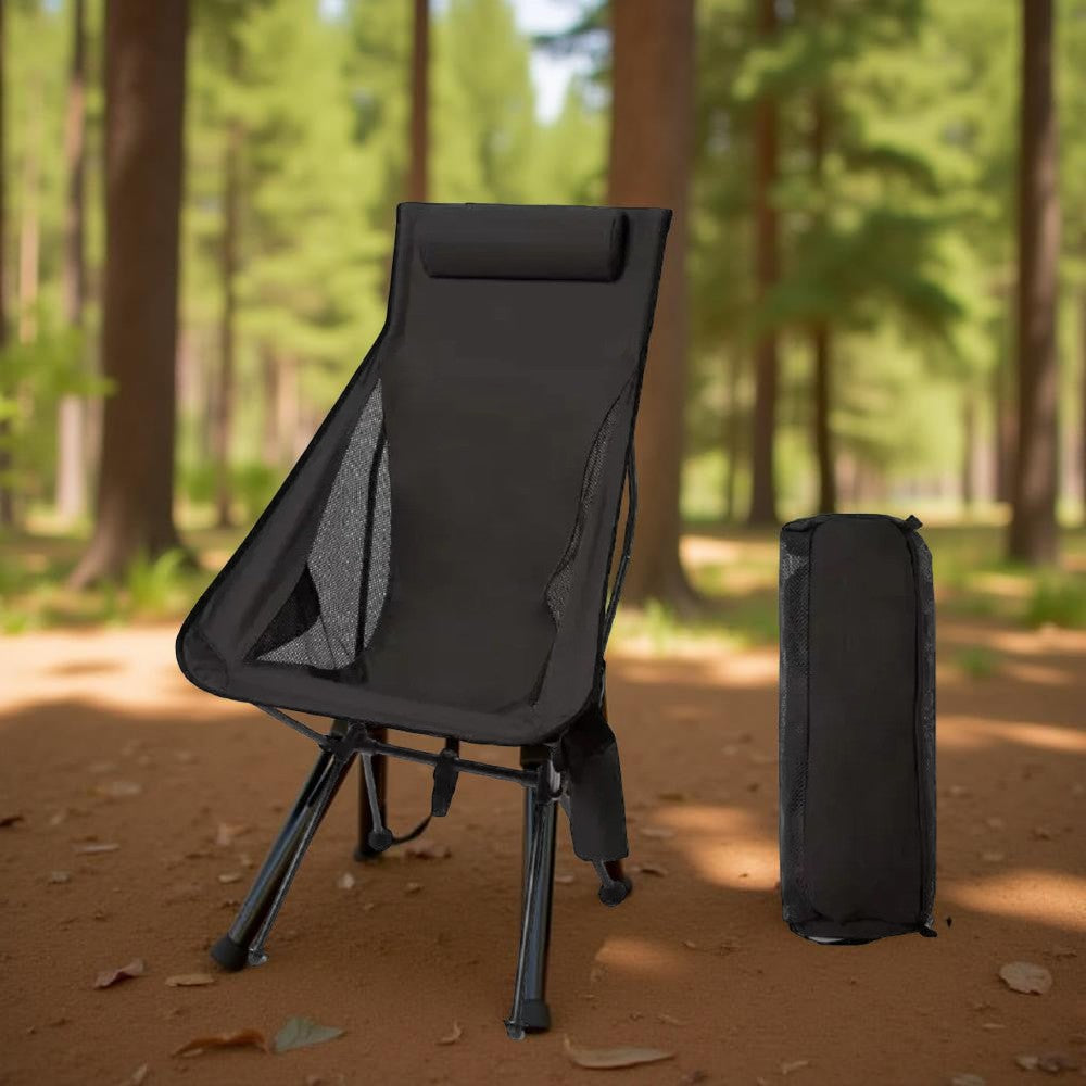 Chaise_pliante_Camping_noir