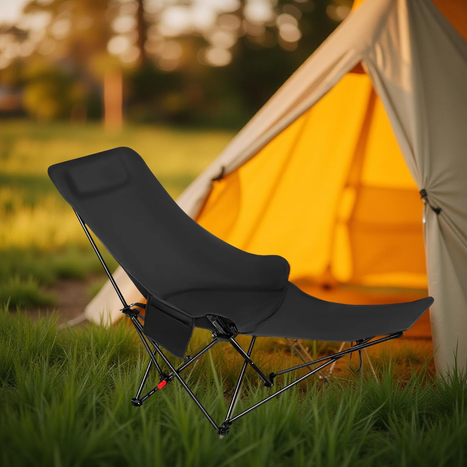 Chaise_pliante_confortable_Farniente_noir