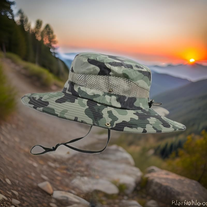 Chapeau_homme_Militaire_vert_armee