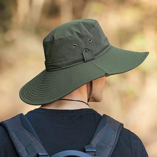 Chapeau homme Outdoor couleur vert