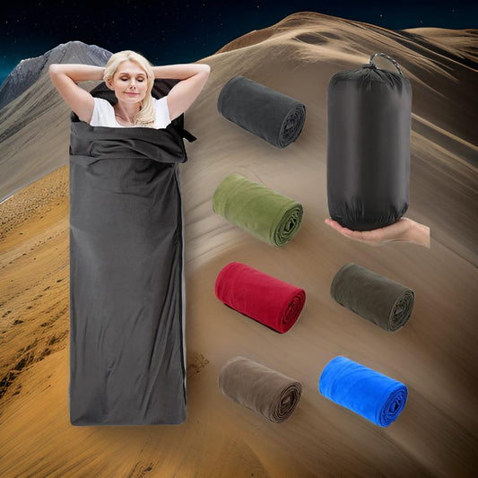 Drap de Sac de Couchage Polaire doux