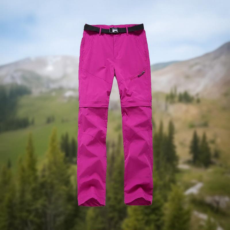 Femme_pantalon_cargo_Modulable_fuschia
