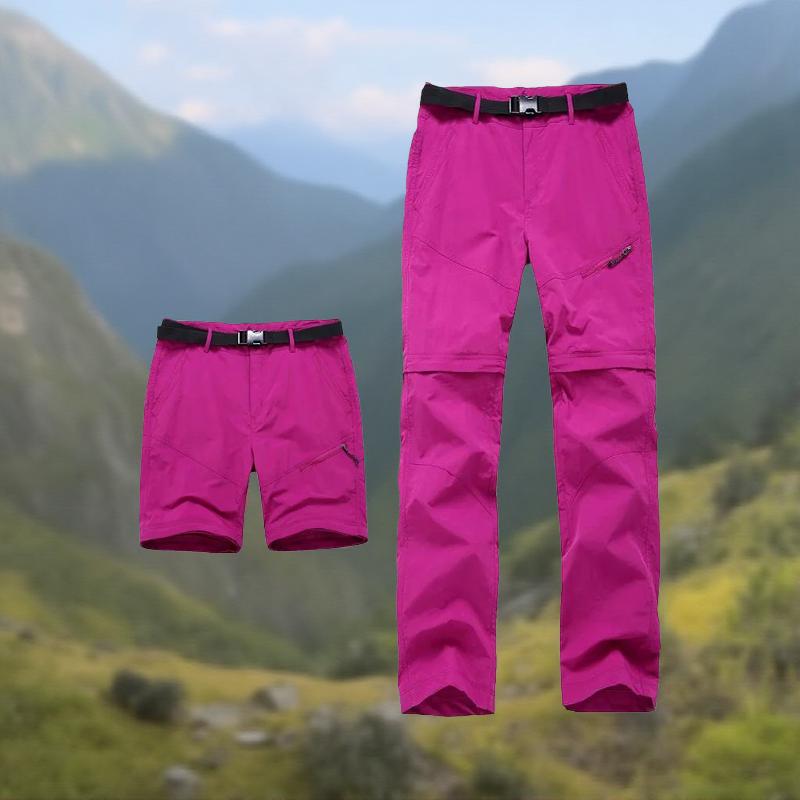 Femme_pantalon_cargo_Modulable_randonnees