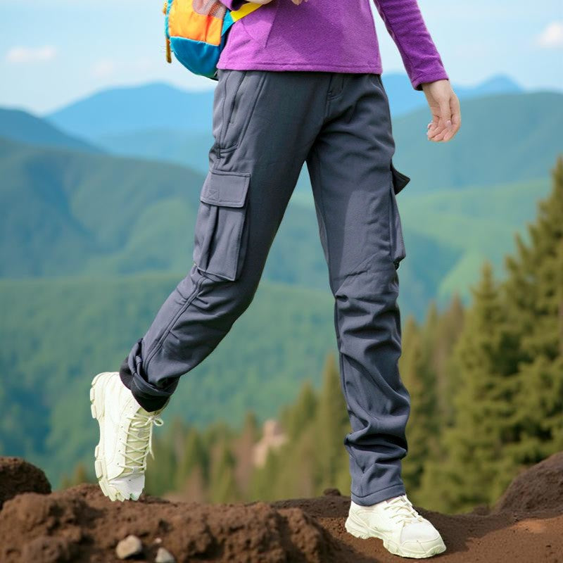 Femme_pantalon_cargo_Oversize_randonnees