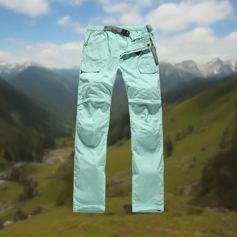 Femme_pantalon_cargo_Short_bleu_pastel