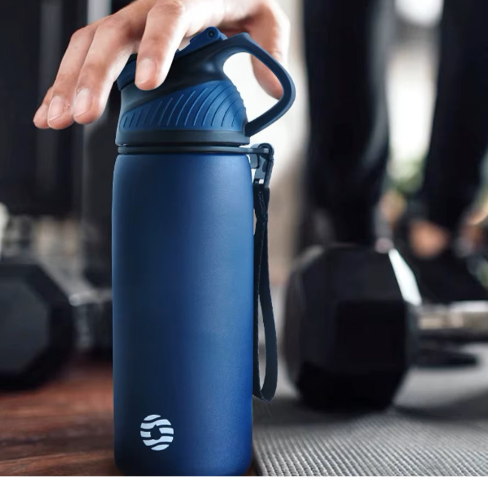 Gourde_isotherme_1l_Thermique_bleu_marin