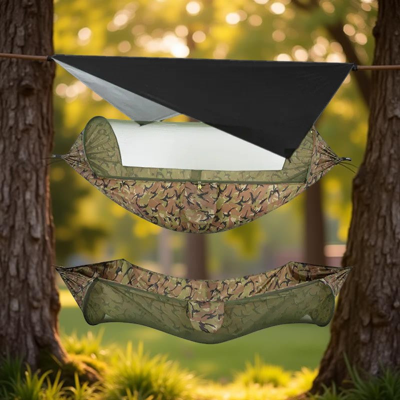 Hamac suspendu - AntiPluie™