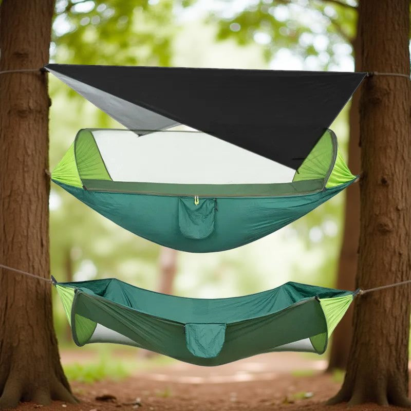 Hamac suspendu - AntiPluie™