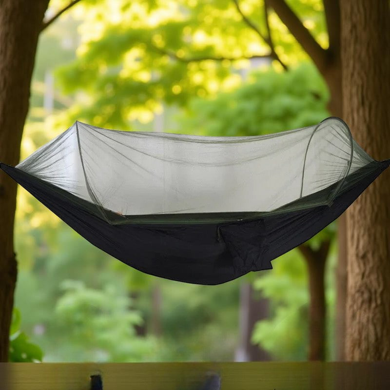 Hamac_suspendu_Moustiquaire_noir