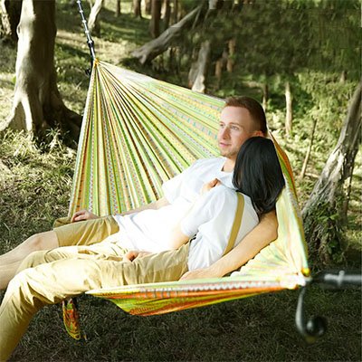 Hamac suspendu plein air