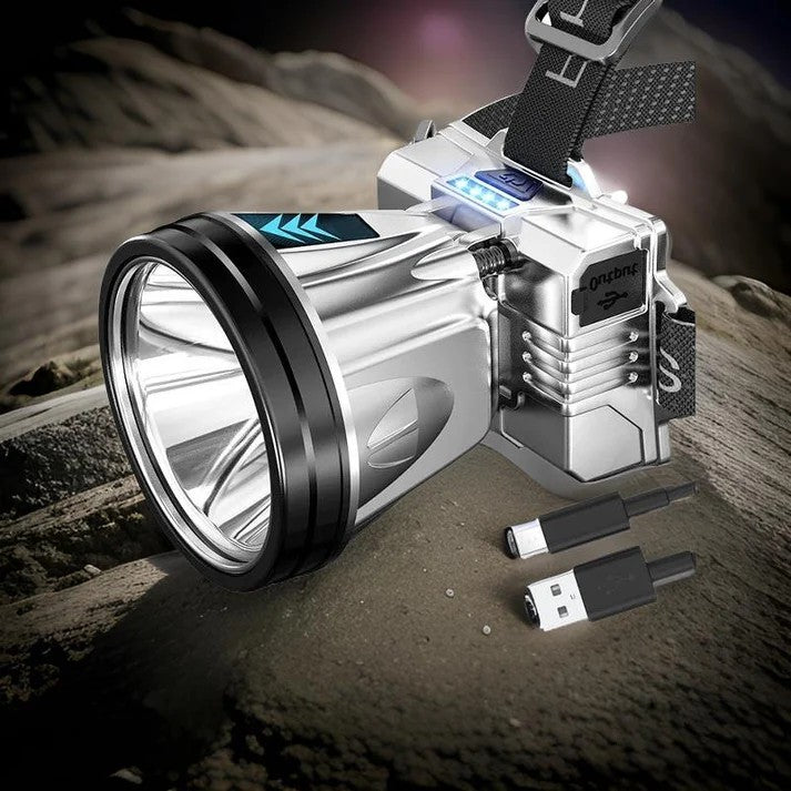 Lampe_Frontale_Puissante_Stronglight_rechargeable_par_cable_usb