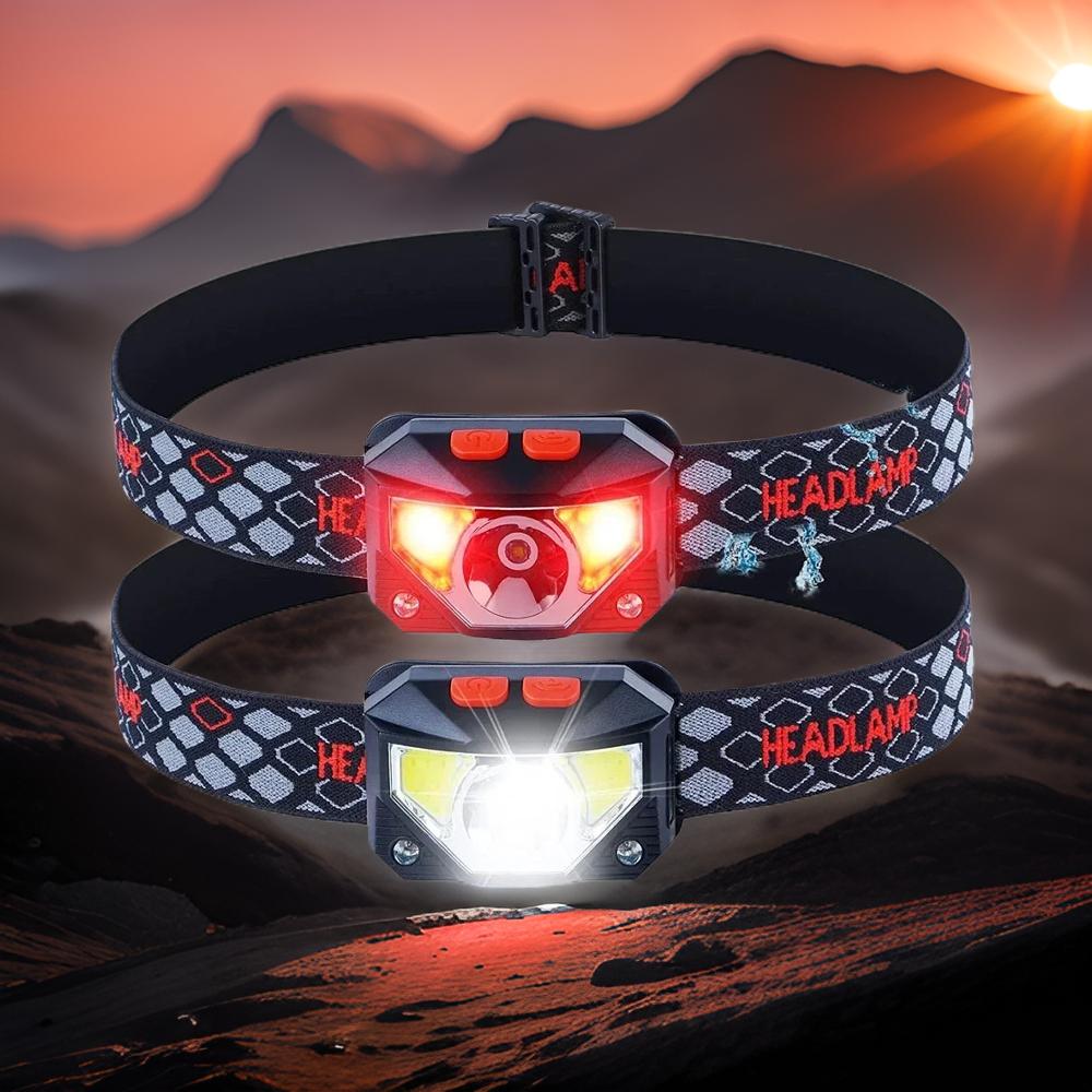 Lampe Frontale Puissante Trek 2 lumières