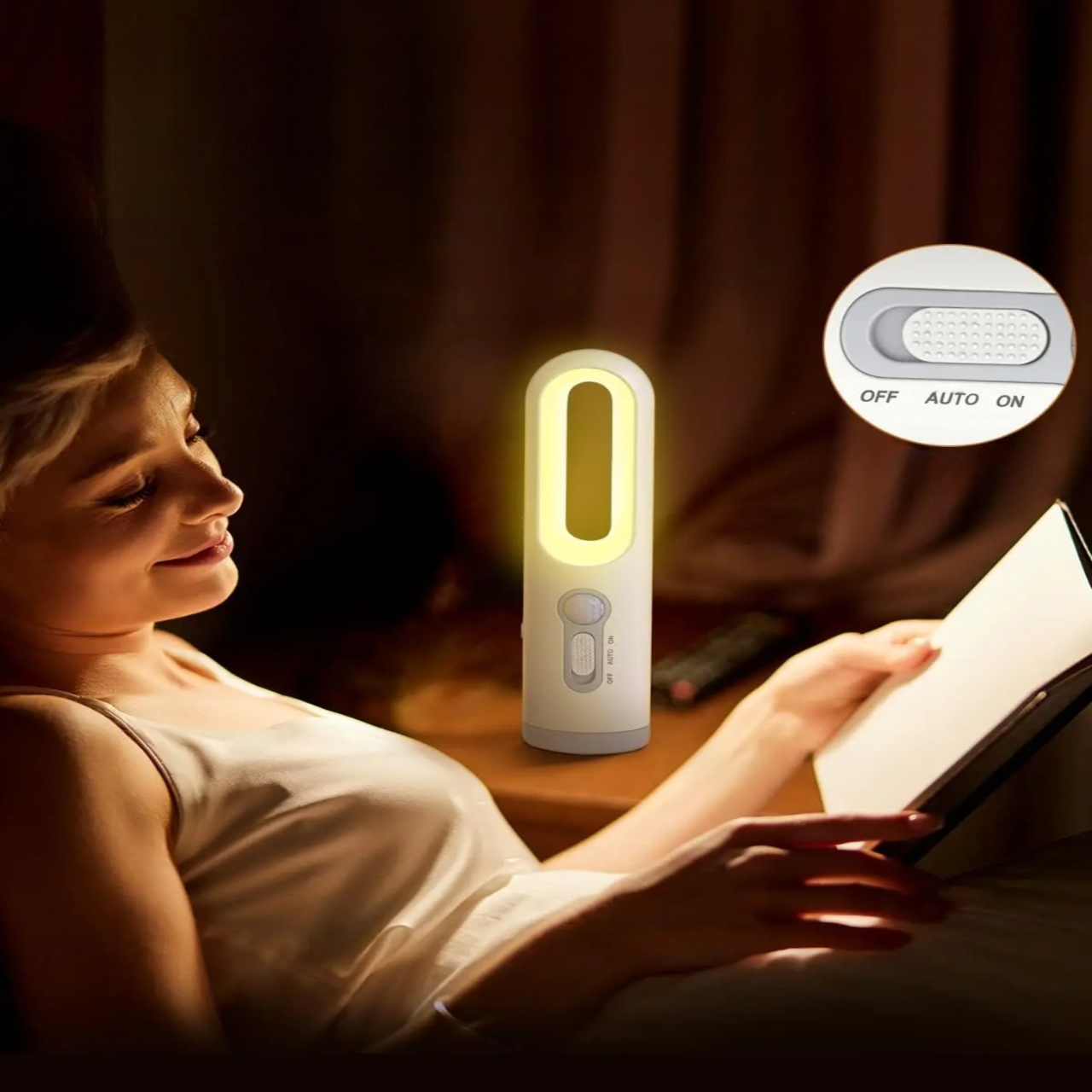 Lampe LED 2 en 1 lecture