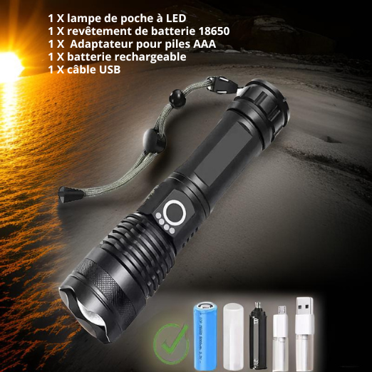 Lampe de Poche Puissante Outdoor descriptif