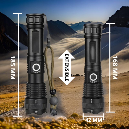 Lampe de Poche Puissante Outdoor extensible