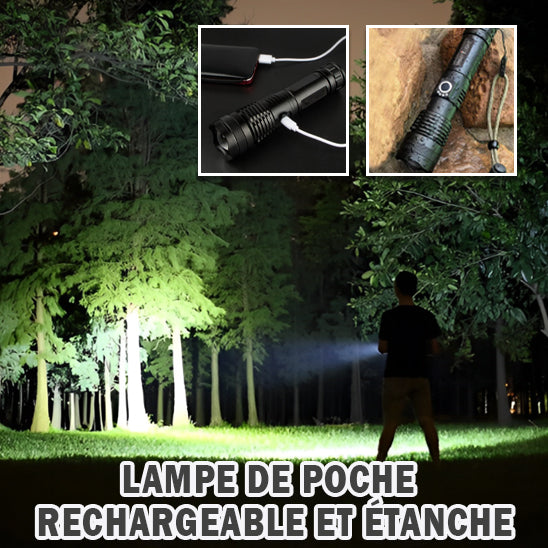 Lampe de Poche Puissante Outdoor rechargeable