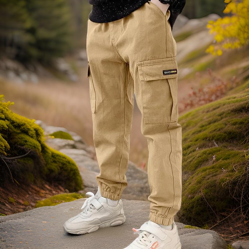 Le_Pantalon_Cargo_Garcon_Confort_beige