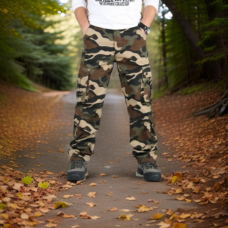 Pantalon_Cargo_Camo_kaki_face