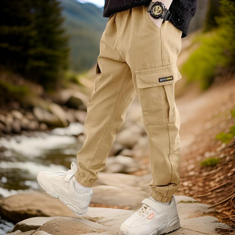 Pantalon_Cargo_Garcon_Confort_beige