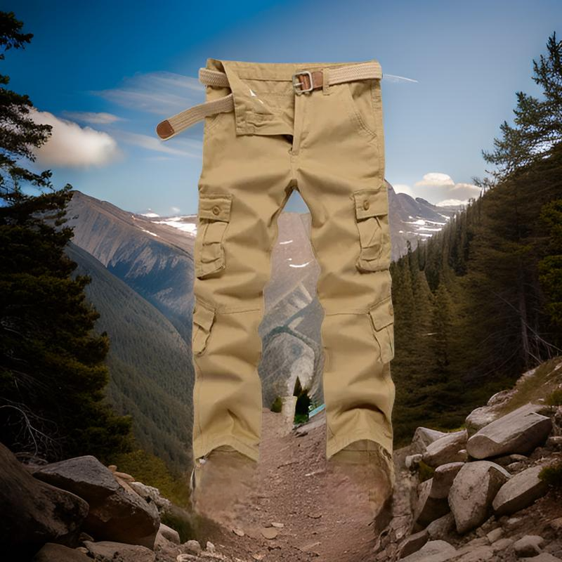 Pantalon_Cargo_Homme_Aventure_beige_face