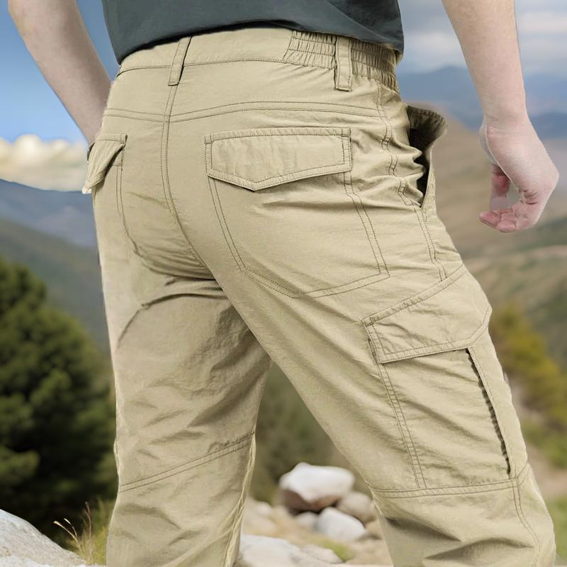 Pantalon_Cargo_impermeable_beige