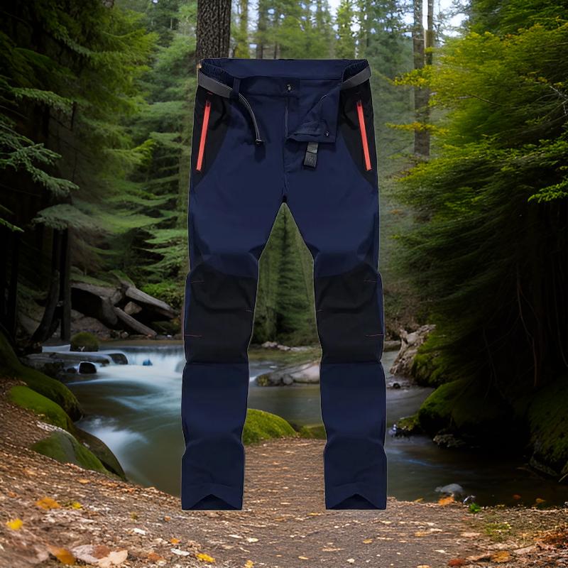 Pantalon_Cargo_pour_Homme_Trek_bleu_face