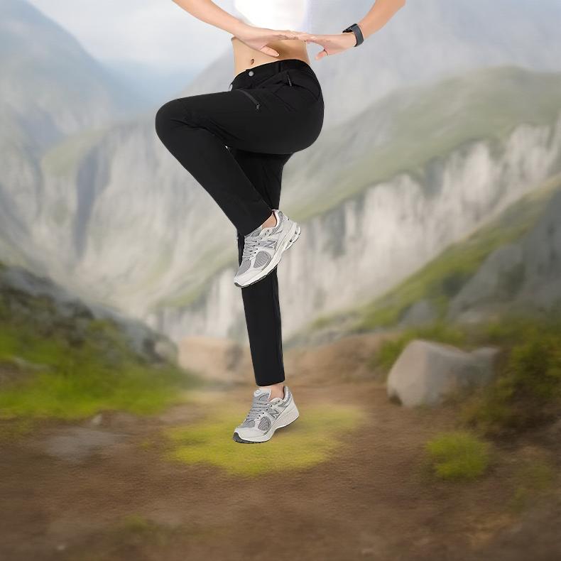 Pantalon_cargo_femme_Extensible_et_flexible