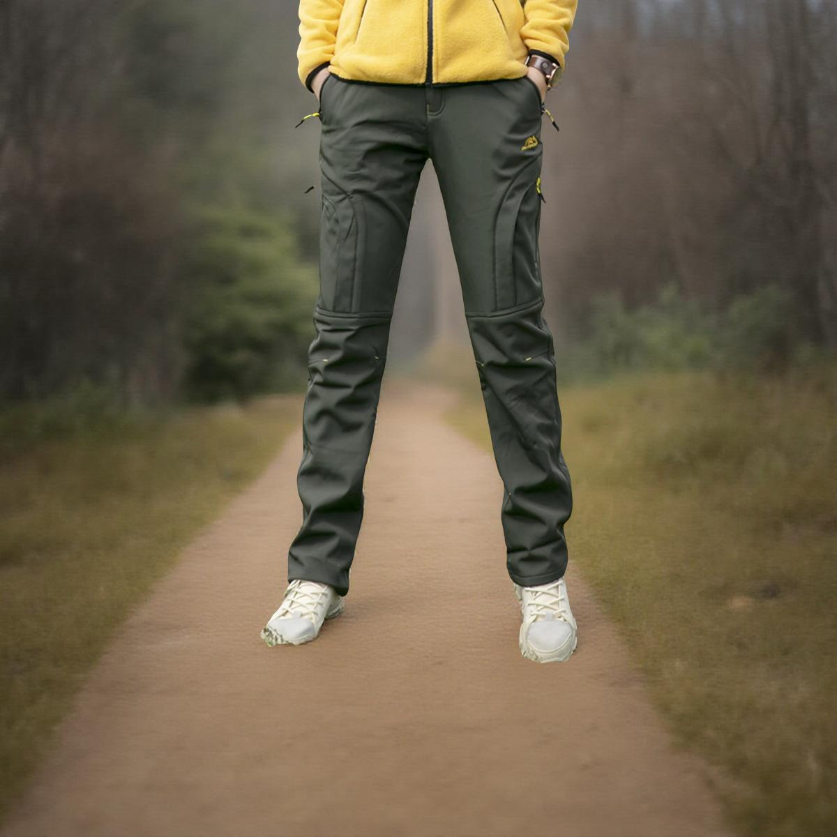 Pantalon_cargo_femme_GrandeTaille_vert