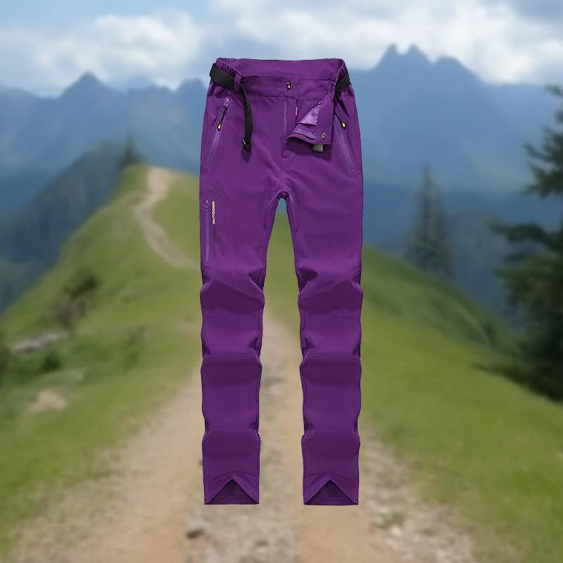 Pantalon_cargo_femme_Impermeable_violet