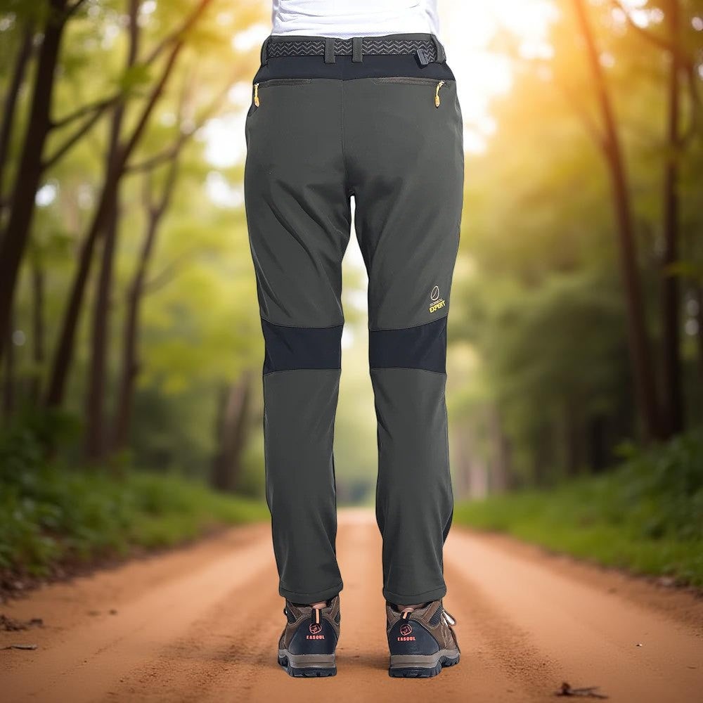 Pantalon_cargo_femme_Polaire_tissu_flexible