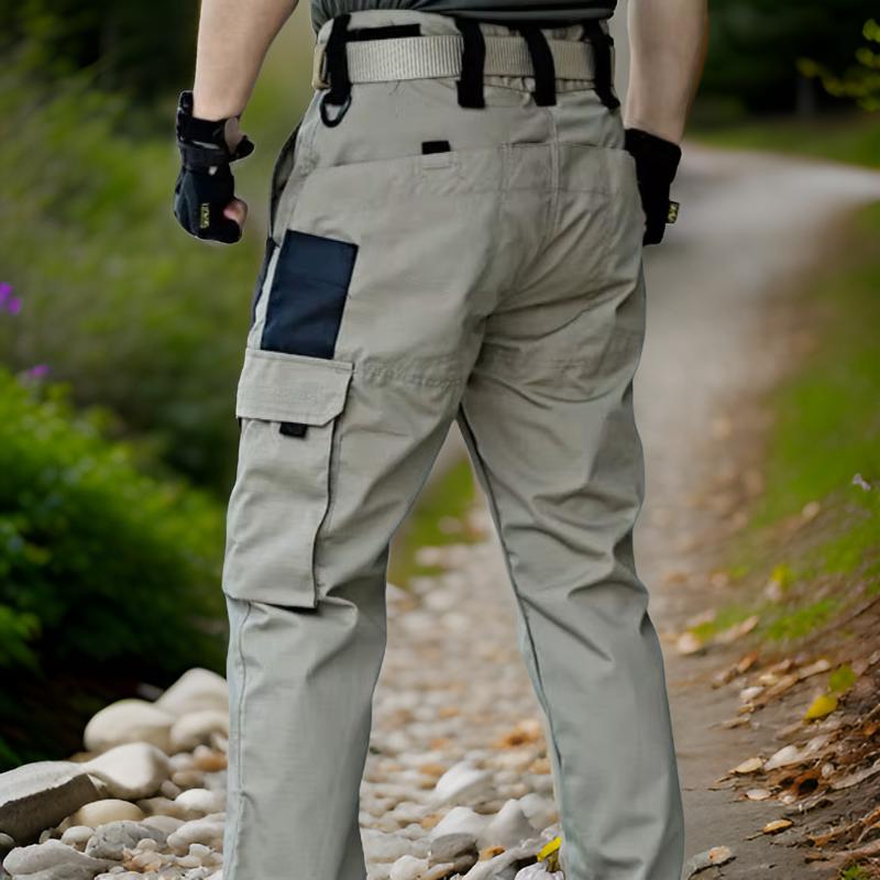 Pantalon_cargo_pour_homme_Outdoor_dos_beige