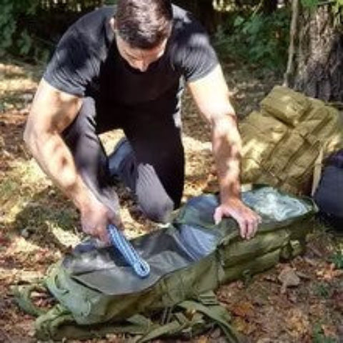 Sac à Dos Imperméable Militaire50L  grande ouverture