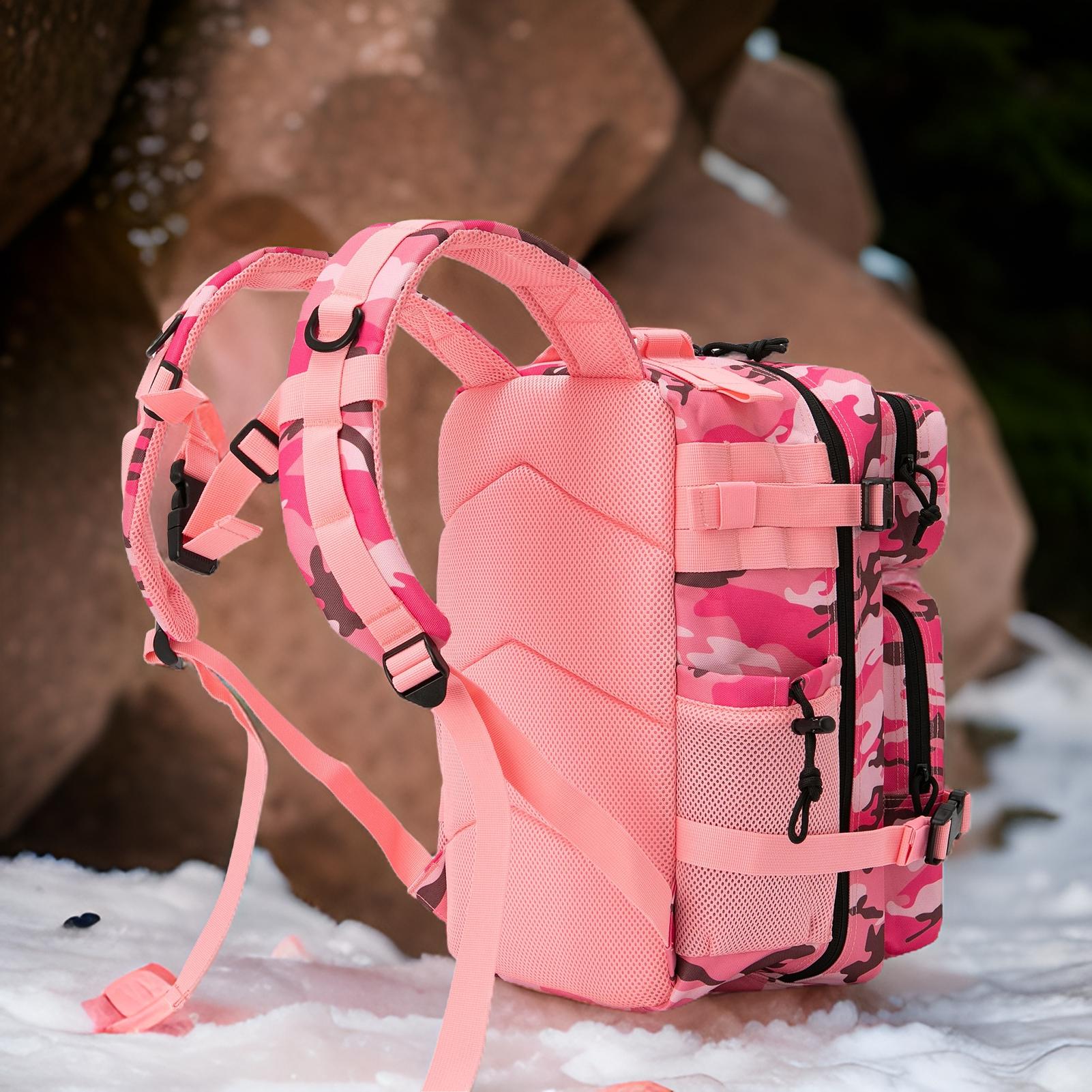 Sac à dos femme PinkCamo impermeable