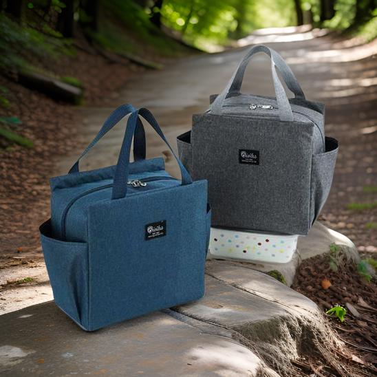Sac_isotherme_repas_Pause_bleu_et_gris