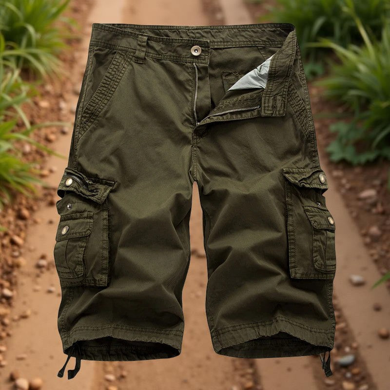 Short_cargo_homme_Aventure_vert