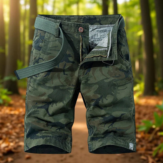 Short_cargo_homme_Bermuda_vert