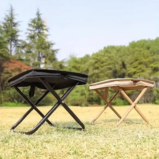 Tabouret_pliant_Compact_noir_et_beige