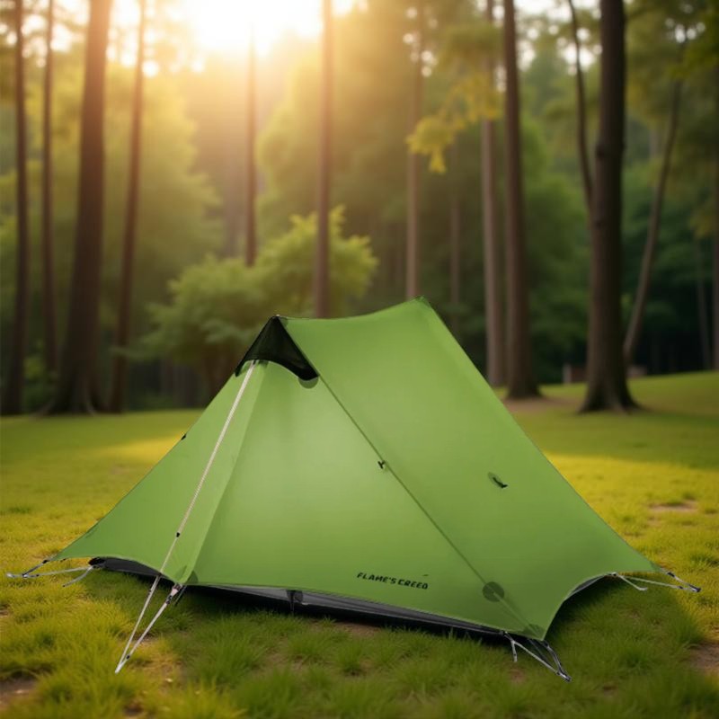 Tente_camping_-_Campeur_vert