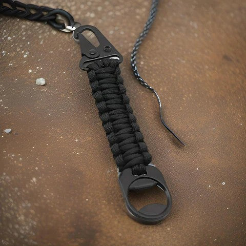 accessoire-randonnee-outdoorparacord-noir-multiusage